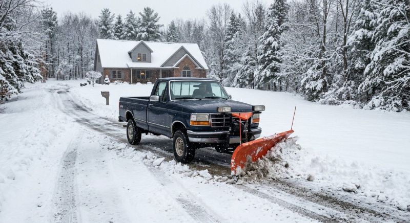 Driveway Snow Plowing in New York, NY
