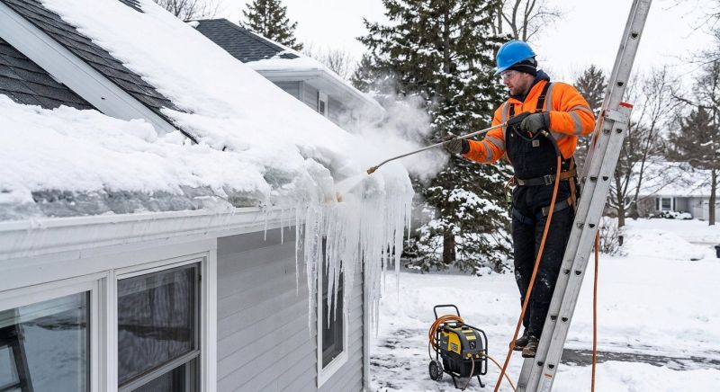 Ice Dam Repair in Edmond, OK