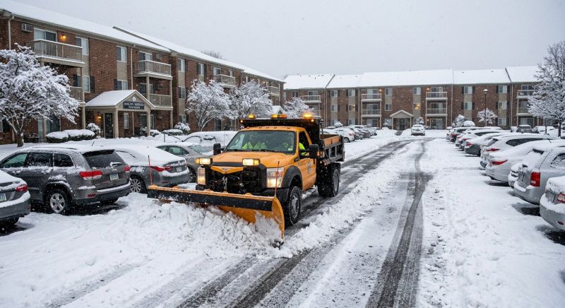 Apartment Snow Plowing in New York, NY