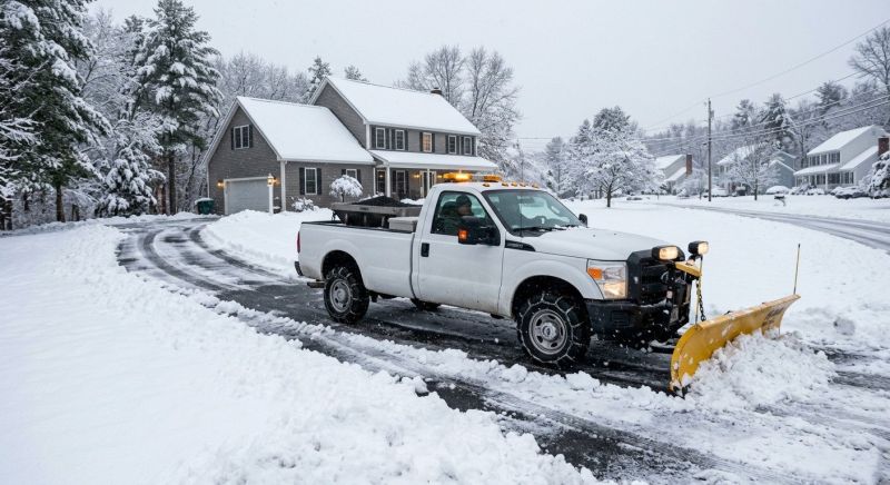 Driveway Snow Plowing in New York, NY