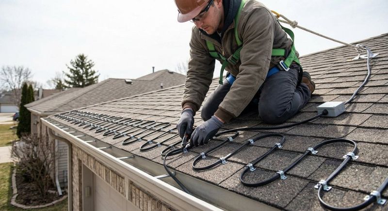 Heat Tape Installation in Oklahoma City, OK