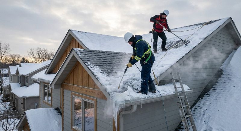 Ice Dam Removal in Tacoma, WA