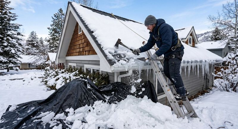 Ice Dam Removal in Oklahoma City, OK