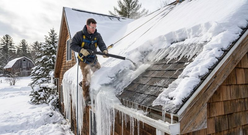 Ice Dam Removal in Kitsap County, WA