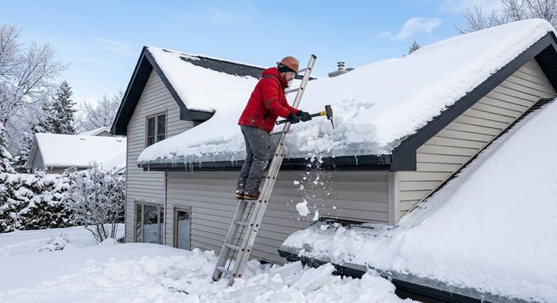 Ice Dam Removal in Redmond, WA