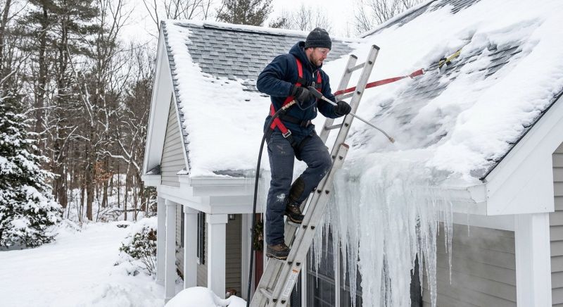 Ice Dam Removal in Puyallup, WA