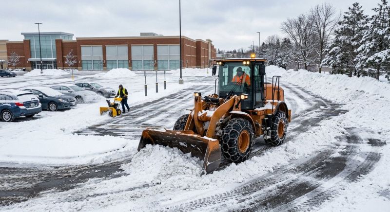 Parking Area Snow Removal in New York, NY