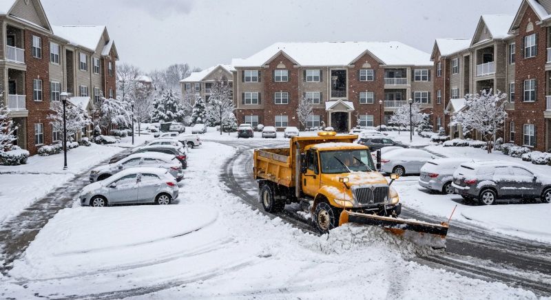 Parking Lot Snow Plowing in Brooklyn, NY