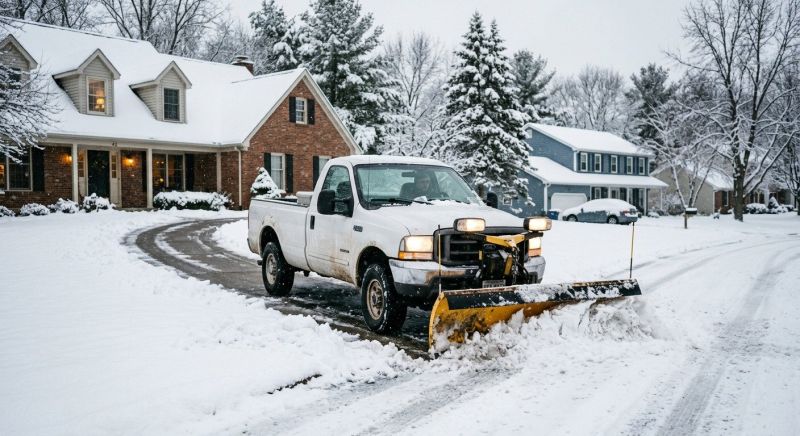 Residential Snow Plowing in New York, NY