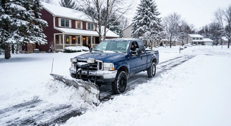 Residential Snow Plowing in Long Island, NY