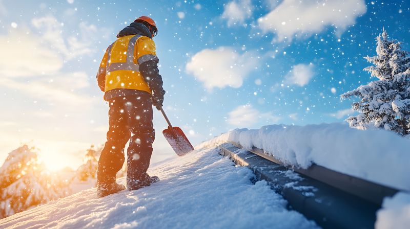 Roof Snow Removal in Long Island, NY
