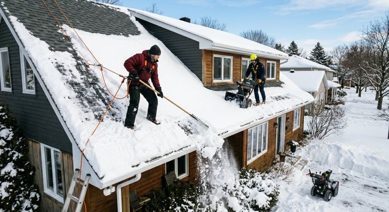 Rooftop Snow Removal in Brooklyn, NY